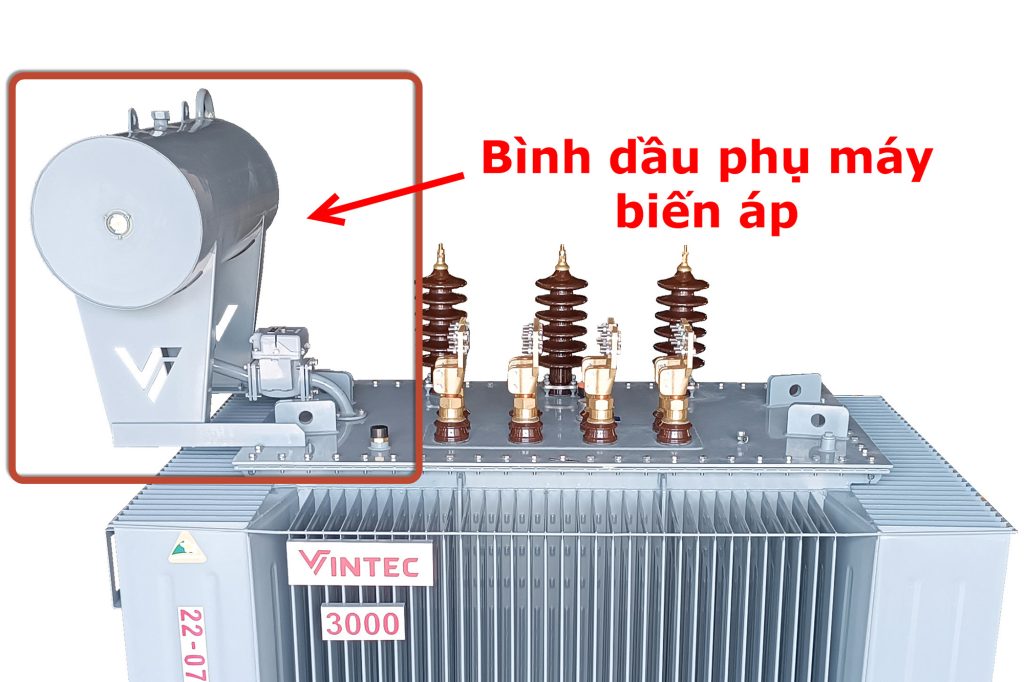 Bình dầu phụ máy biến áp