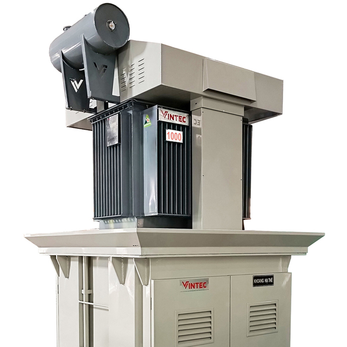 What is a single-pole transformer substation